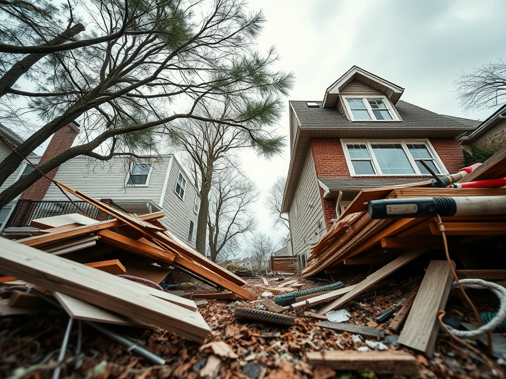 Storm Natural Disaster Damage