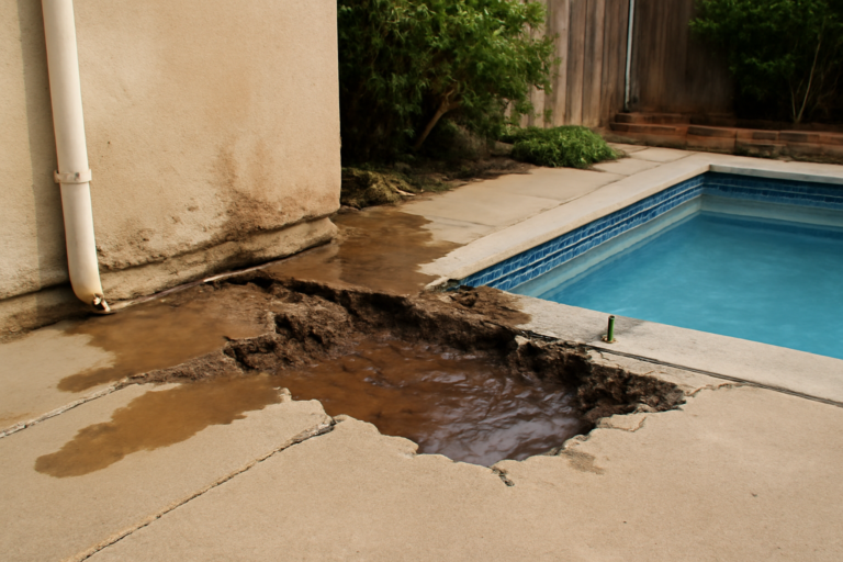 Pool Leak Water Removal