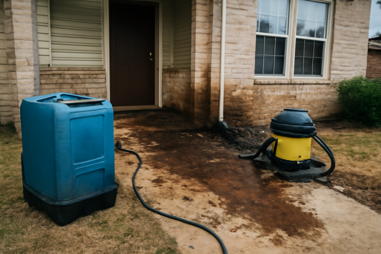 Sewage Cleanup & Disinfection