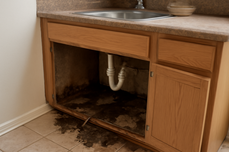 Sink Overflow Water Removal