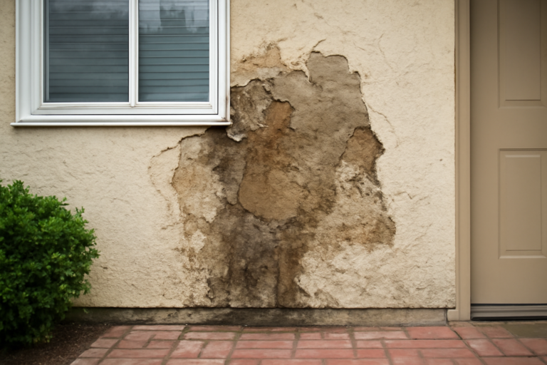 Stucco Water Damage Repair